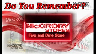 Do You Remember McCrory's Five and Dime Stores