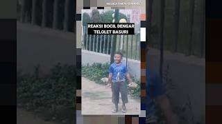 LUCU🤣REAKSI BOCIL DENGAR TELOLET BASURI AUTO JOGET"#shorts #telolet #tranding #viral #basuri