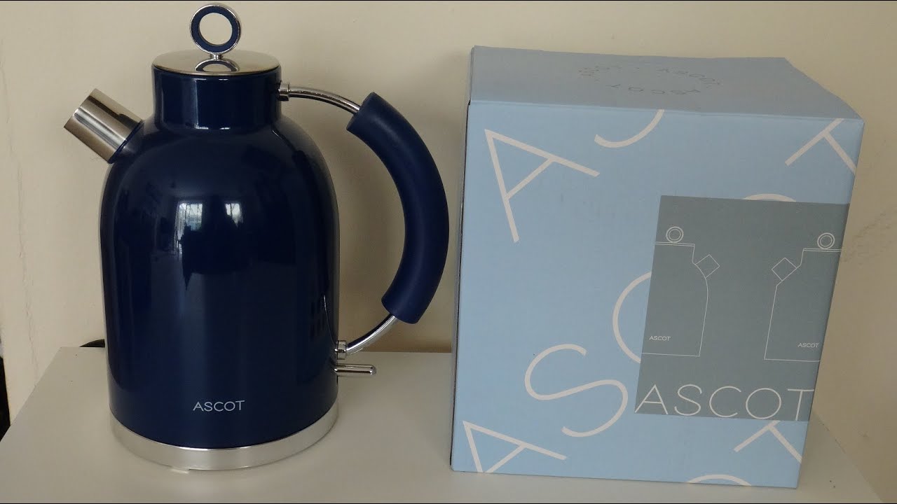 ASCOT Stainless Steel Electric Kettle Review & Instruction Manual