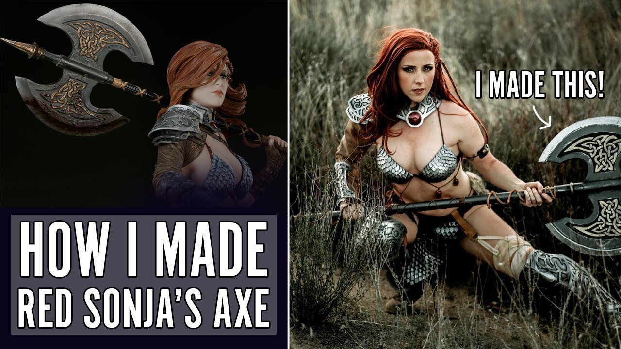 Red Sonja's Axe - Cosplay Prop Tutorial
