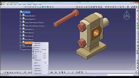 CATIA Using Specification Tree