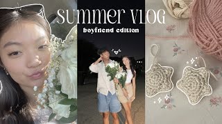 summer vlog: boyfriend edition