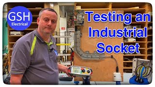 How to Test a 16 amp Industrial Socket in SY Flex. Continuity of CPC, Polarity Insulation Resistance