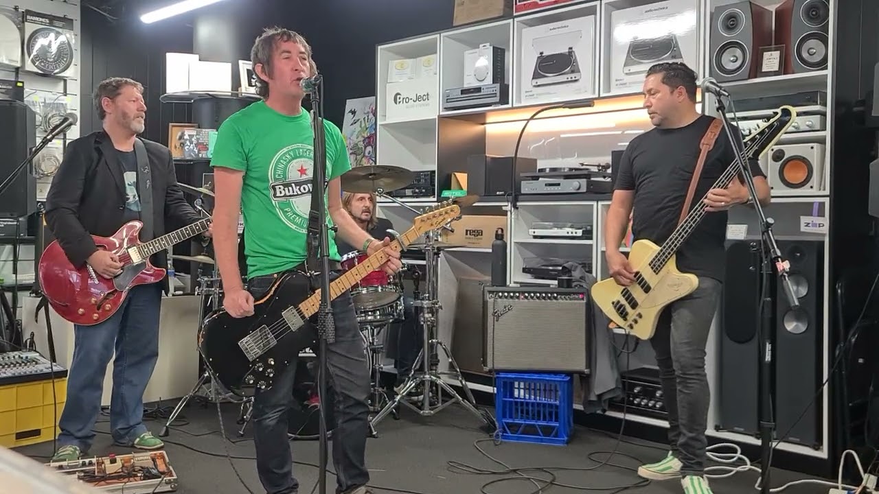 The Daisycutters Live at Beatniks record store 2023 I don't own this I recorded this at a Live show.