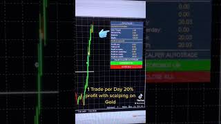 NEW Robot GX12 Pulse make profit 1 - 2 Scalp day #trader #trading #forex #robot #scalping #easy