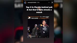 Jdot breezy Vs Wam Spinthabin (IG DEBATE After Jdot Reacted To Wam Claiming Top 3 In Florida)