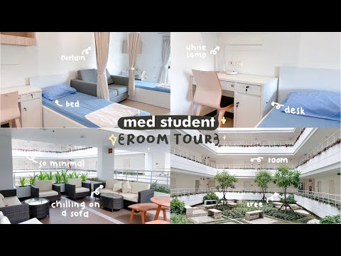 รีวิวหอพักแพทย์รามา✨ที่สถาบัน Productive day of a 3rd year medical student  ENG  