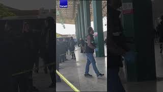 Otogarda Silahlı Çatışma Resimi