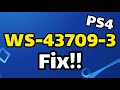 Fix error code WS-43709-3 on ps4 in 2021 (credit card information is not valid)