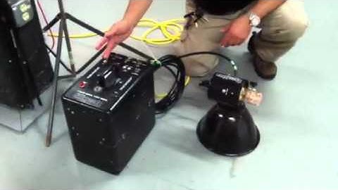 Afterglow with Speedotron 2401A blackline pack and 102 head