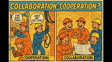 🔧 Collaboration vs. Cooperation — What’s the REAL Difference?