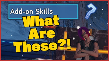 Add-on Skills!? How do they work? (PSO2:NGS)