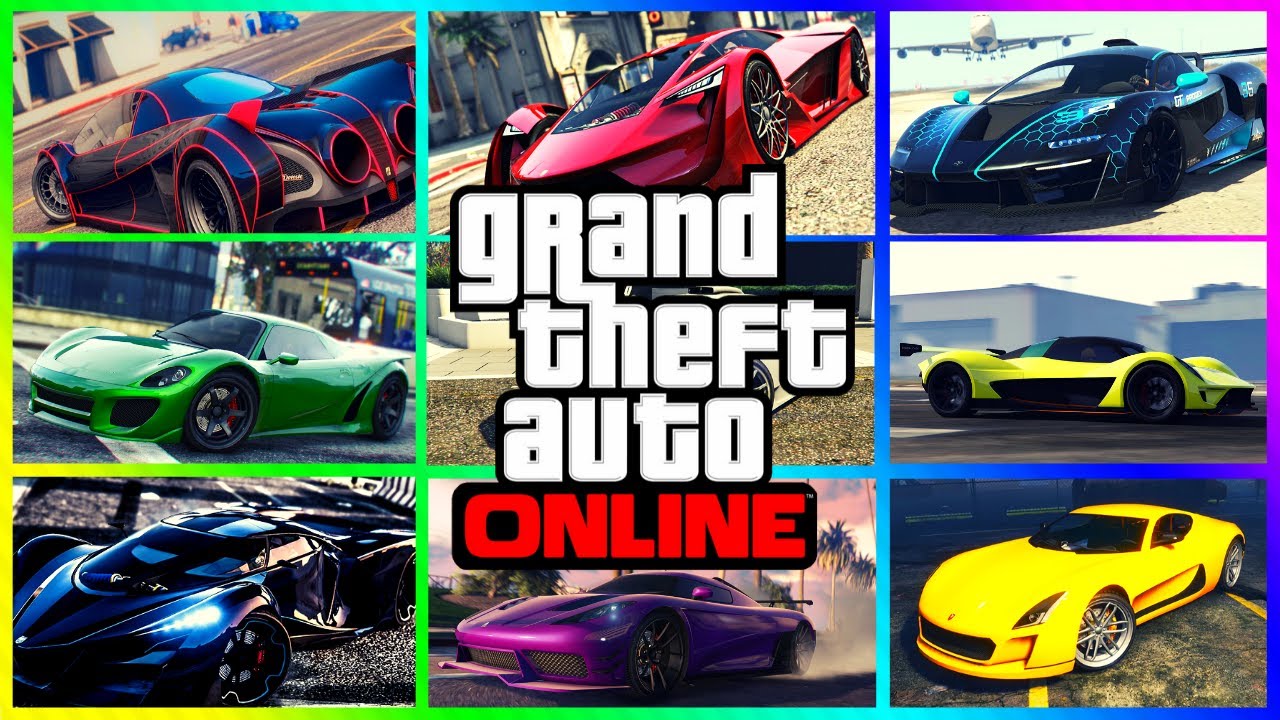 NEW* 10 FASTEST SUPER CARS in GTA 5 Online! - YouTube