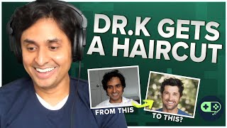 Dr. K gets a Haircut while giving Self-Care tips screenshot 5