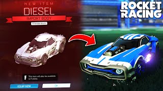 NEW DIESEL CAR ON ROCKET LEAGUE