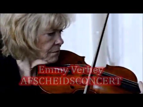 Emmy Verhey afscheidsconcert november 2015 Ruurlo