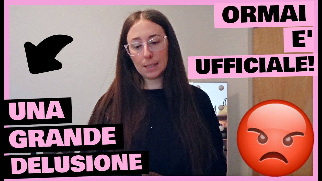CHE DELUSIONE ORMAI E' UFFICIALE