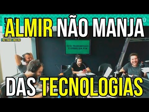 Melhores Momentos do Pretinho Básico - Almir não manja das tecnologias! - Melhores Momentos do Pretinho Básico - Almir não manja das tecnologias!