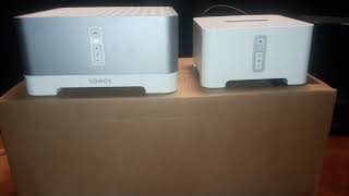 Sonos Connect 0A 8 and Sonos Connect Amp 21 6C