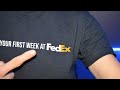 Week 1 at FedEx Express