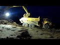 Cat 352NG loading clay to D8T