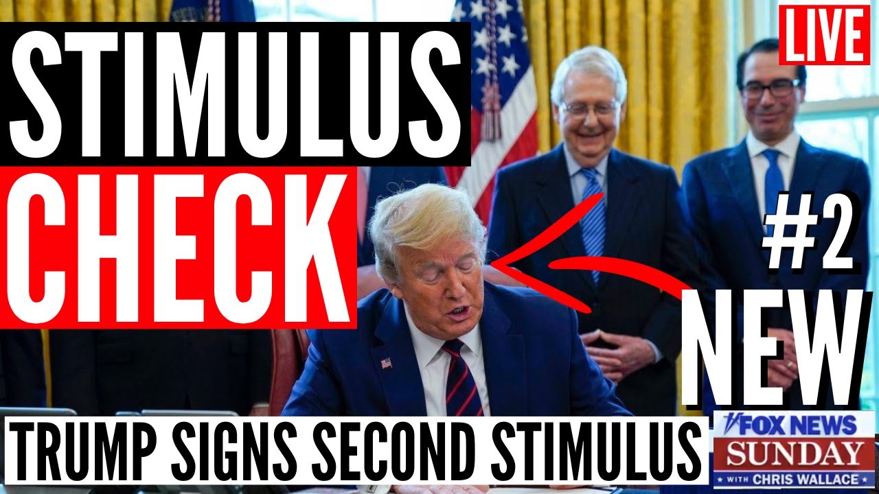 Stimulus Update New Stimulus Check JUST SIGNED! [Details] YouTube
