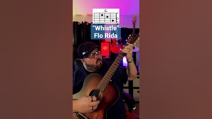 Whistle by Flo Rida Guitar Tutorial! Guitar lesson! #guitar #shorts #youtubeshorts #guitarra #musica