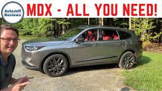 All-New 2022 Acura MDX (A-Spec) - Everything You Need to Know! Exterior, Interior, Controls, More!