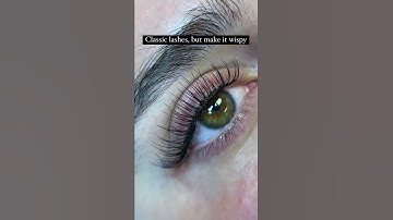Classic Lashes But Make It Wispy