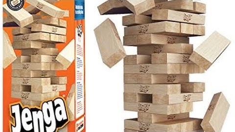 Jenga with cousins (gone wrong)