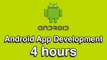 Android App Development in Java All-in-One Tutorial Series (4 HOURS!)