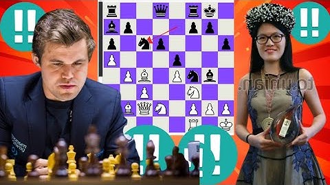 Magnus Carlsen vs Hou Yifan 44