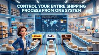 Multi Courier Shipping Management Software | Automate Shipping with ERP | Axiever