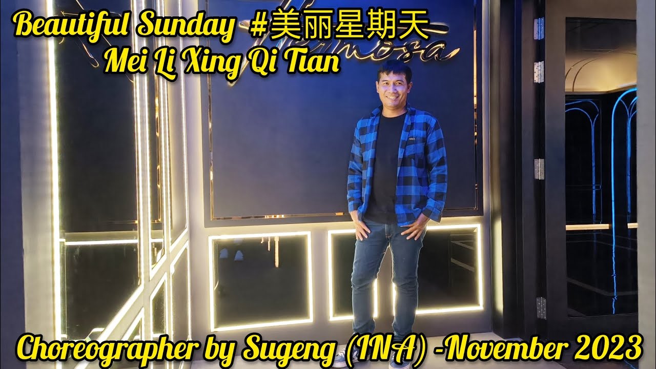 Beautiful Sunday//Line Dance//Coach Sugeng// Demo&Count