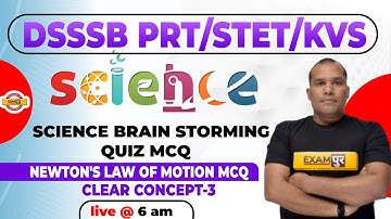 Super TET/KVS Science Classes | DSSSB PRT Science Questions | Science MCQ by Adarsh Sir | Exampur