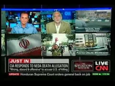 CNN Jewish Arabs, Bash Iran for Claims Neda was shot in CIA False Flag Operation