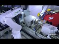 Cylindrical Grinding Machine with Robot