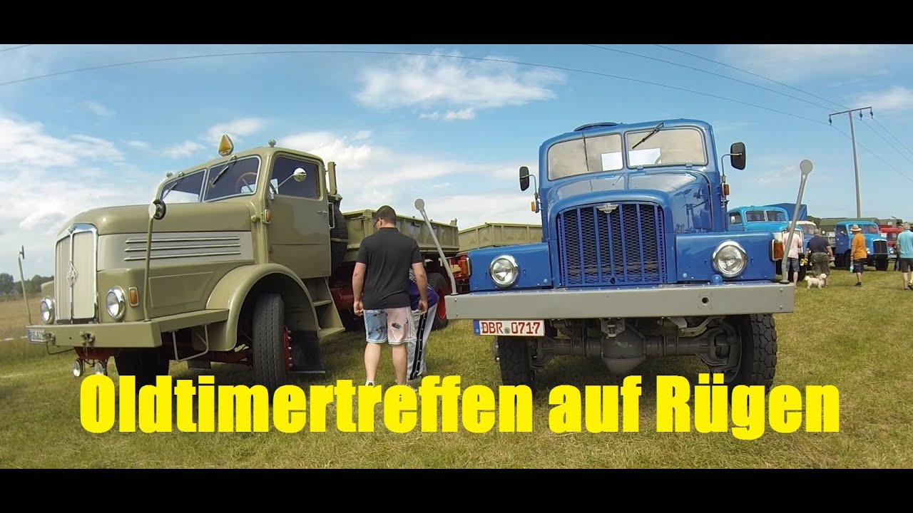 Oldtimertreffen auf der Insel Rügen Mariendorf