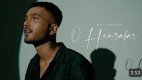 MC Insane - O Humsafar ( Official Ai  Music ) Credit - @MCINSANE666
