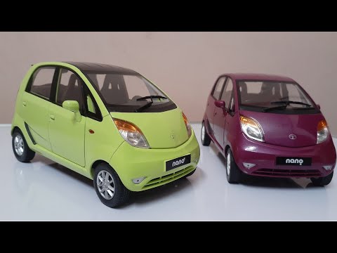 TATA Nano Special Edition Duo | 1/18 Scale Model Cars | Nano For Him Unboxing Joined by Nano for Her