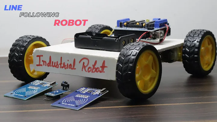 Line Follower Robot Using Arduino & RC-522 RFID | Arduino Project