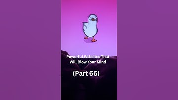 Part-66 Powerful Websites That Will Blow Your Mind #ai #tech #website #fun #productivity #part66