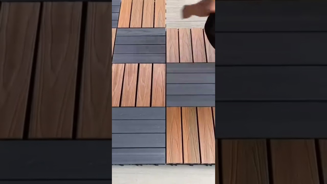 WPC Floor Deck Tiles