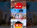 日本の軍事力が100倍になった時の世界の反応 #countryballs #ポーランドボール #shorts