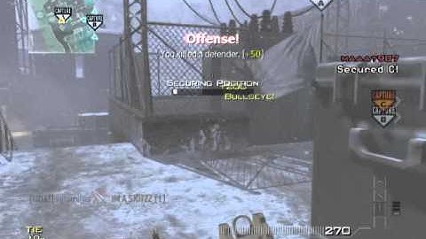 MW3 Cross Map Throwing Knife