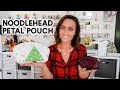 Easy Beginner Friendly ADORABLE Pouch! Full Tutorial for Noodlehead's Petal Pouch!