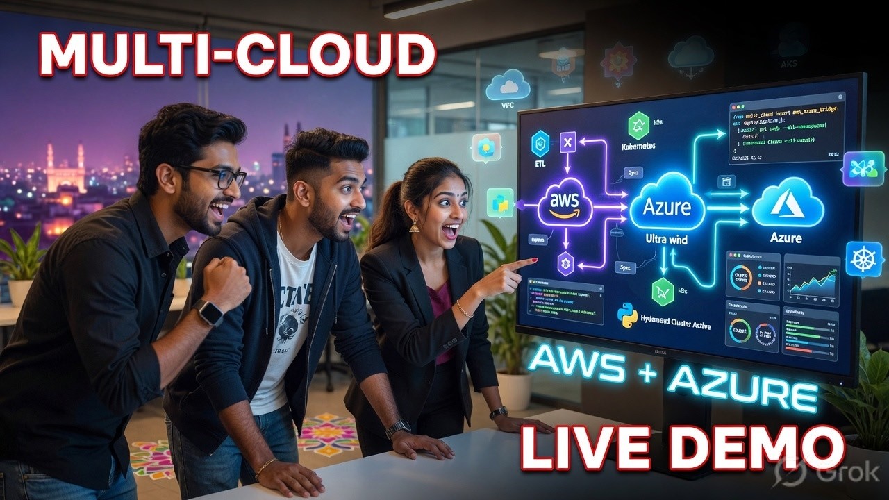 Zero to Multi-Cloud Hero: AWS Azure DevOps SRE Linux Python Full Demo ...