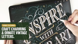 How to Create A Vintage Lettering Art (Step-by-step Tutorial)