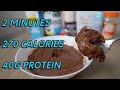 Anabolic Brownie Lava Cake | Low Calorie, High Protein, Bodybuilding Dessert!