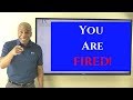 What Are The Signs Of Getting FIRED!